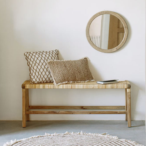 Kave Home Bankje Beida 120cm - Teak