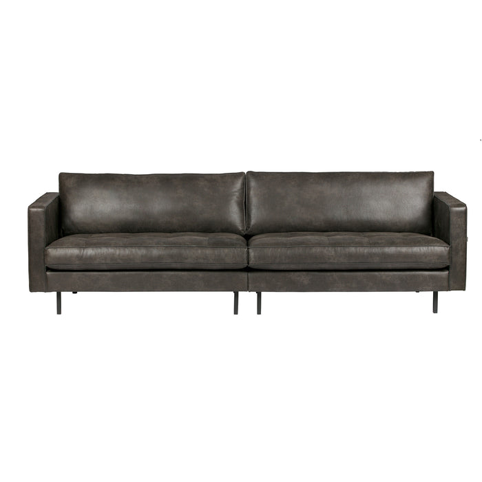 WOOOD Bank Rodeo Classic 3-zits - antraciet - BePureHome