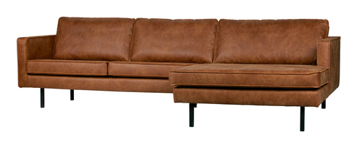 WOOOD Loungebank Rodeo Rechts, Eco Leder - Cognac - BePureHome - ThatLyfeStyle