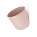 QUVIO Bloempot voor aan de wand - Diameter 15 cm - Kunststof - Oud roze