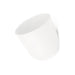 QUVIO Bloempot voor aan de wand - Diameter 15 cm - Wit