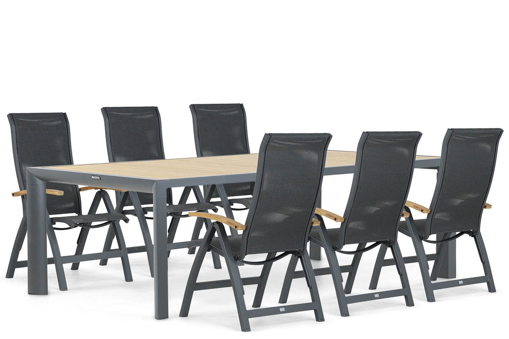 Presto Tarenta/Borello 240 cm dining tuinset 7-delig