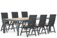 Presto Tarenta/Borello 240 cm dining tuinset 7-delig