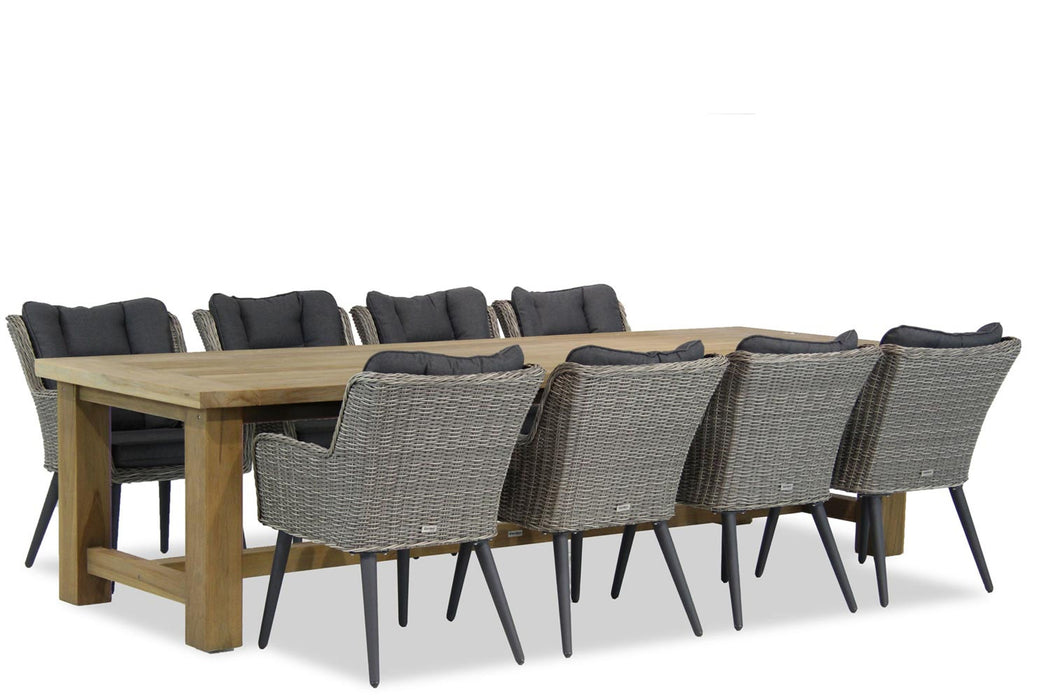 Garden Collections Boston/Fourmile 300 cm dining tuinset 9-delig