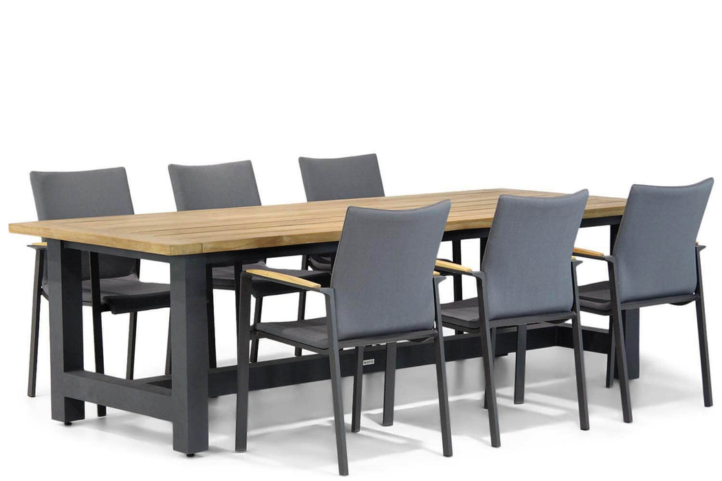 Lifestyle Brandon/San Francisco 260 cm dining tuinset 7-delig - 9877