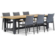 Lifestyle Brandon/San Francisco 260 cm dining tuinset 7-delig - 9877