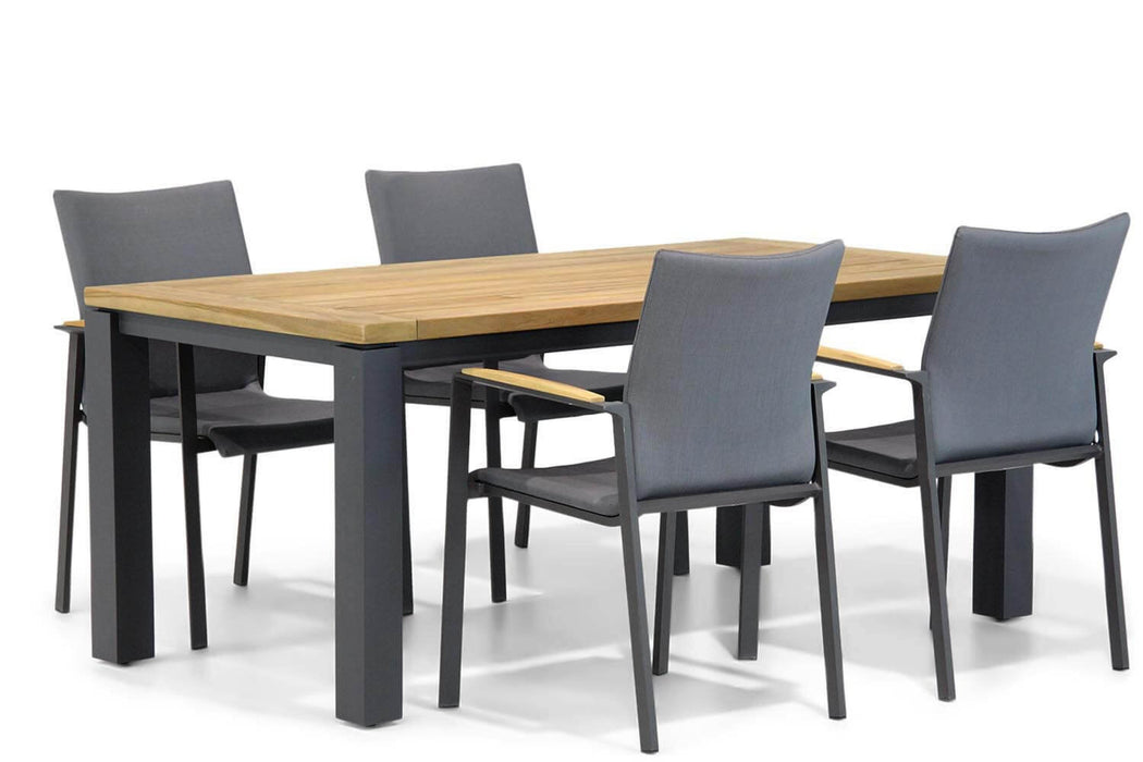 Lifestyle Brandon/Veneto 180 cm dining tuinset 5-delig - 9899