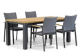 Lifestyle Brandon/Veneto 180 cm dining tuinset 5-delig - 9899