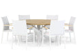 Lifestyle Brandon/Wellington 160 cm rond dining tuinset 7-delig