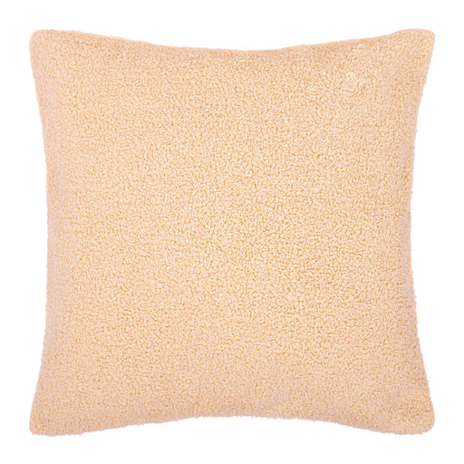 QUVIO Sierkussenhoes teddy - 45x45cm - Bruin