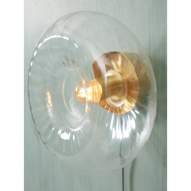 its about RoMi Wandlamp 'Brussels' Glas, 28cm