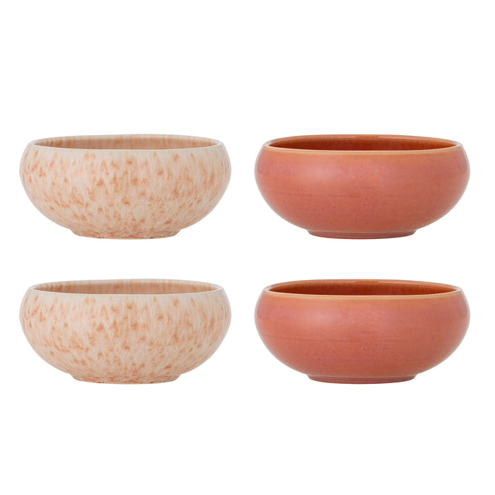 Bloomingville Schaal Roselyn Set van 4 stuks - Roze