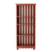Bloomingville Boekenkast Sasha, 152 x 66cm - Rood