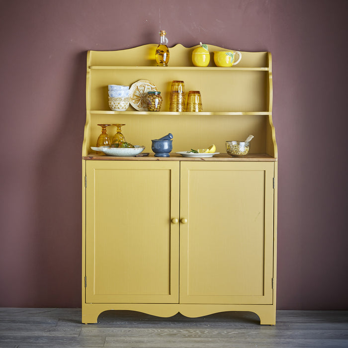 Bloomingville Buffetkast Libby Grenenhout, 92cm - Geel
