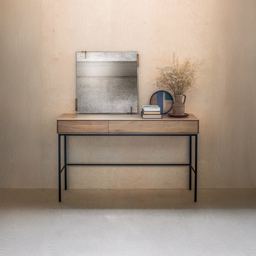 Ethnicraft Bureau Whitebird Gevernist Eikenhout, 127 x 41cm - Naturel - ThatLyfeStyle