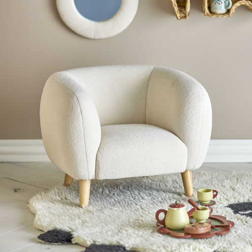 Bloomingville MINI Kinderfauteuil Cade - Wit
