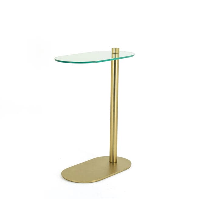 By-Boo Laptoptafel 'Plato' 55cm hoog, Goud - ThatLyfeStyle