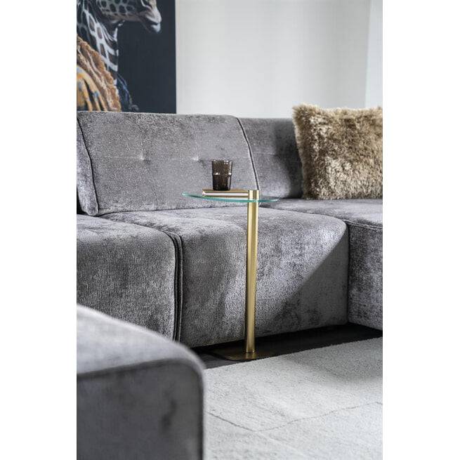 By-Boo Laptoptafel 'Plato' 55cm hoog, Goud - ThatLyfeStyle