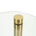 By-Boo Laptoptafel 'Plato' 55cm hoog, Goud - ThatLyfeStyle