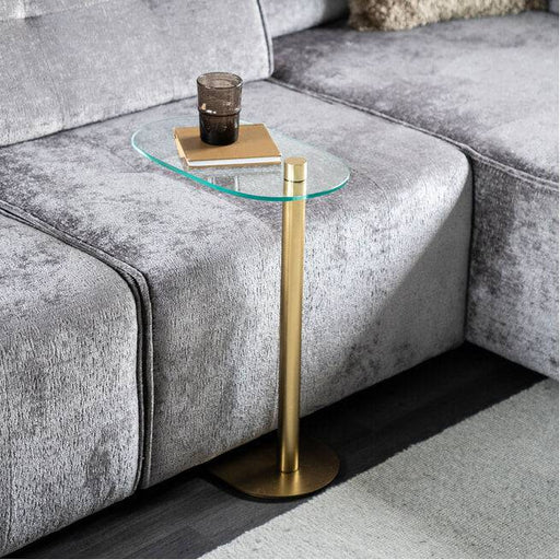 By-Boo Laptoptafel 'Plato' 55cm hoog, Goud - ThatLyfeStyle