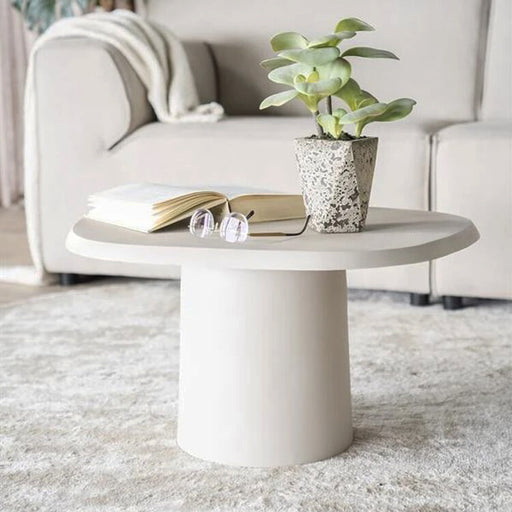 By-Boo Bijzettafel Sten 57 x 71cm - Beige - Organisch - ThatLyfeStyle