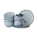 Bloomingville Serviesset Sandrine Set van 12 stuks - Blauw