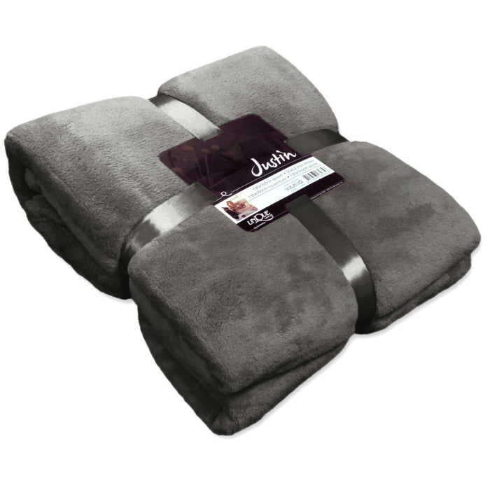 Unique Living - plaid Justin - grijs - 150x200 - ThatLyfeStyle
