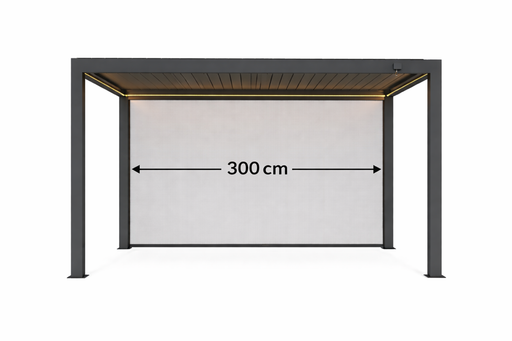 Ventura Windscherm 300 cm antraciet