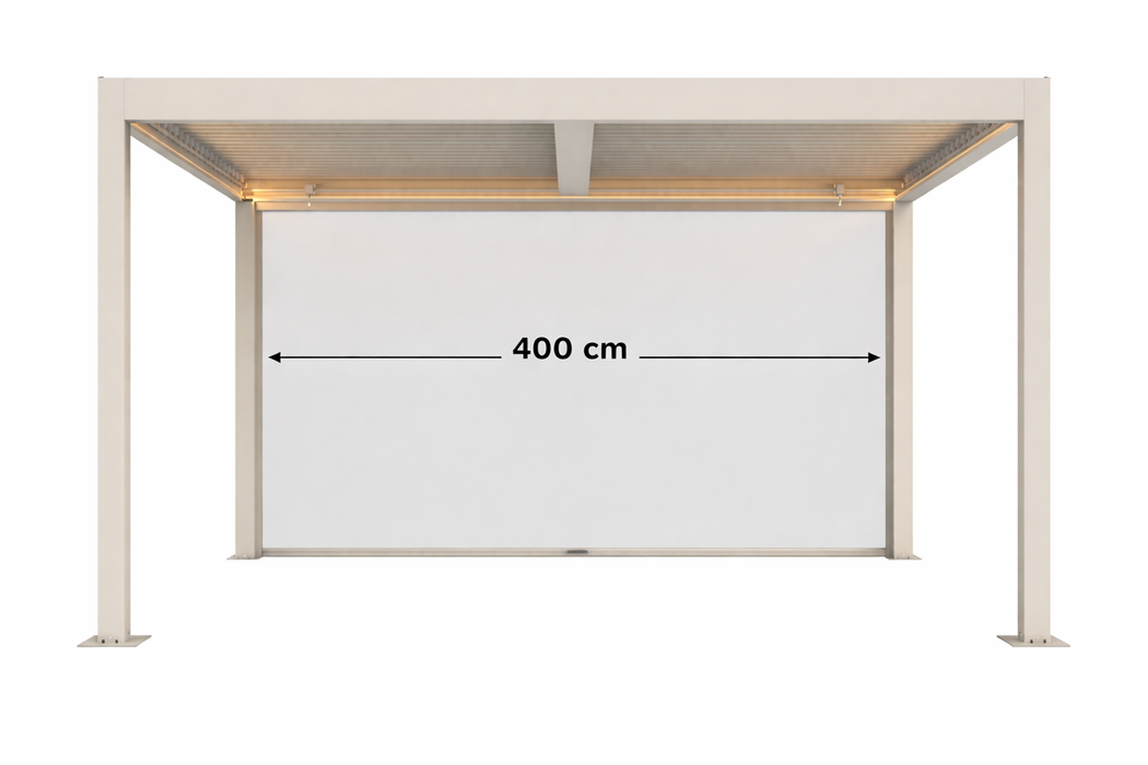 Alura Windscherm 400 cm sand
