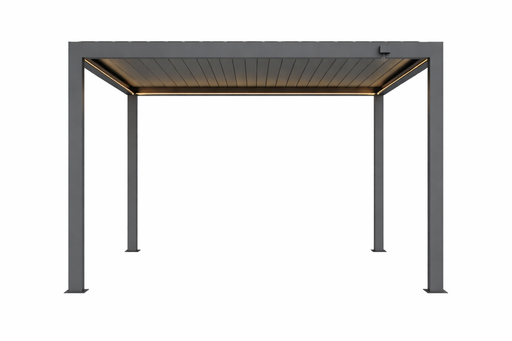 Camello Ventura pergola 300x300 cm antraciet
