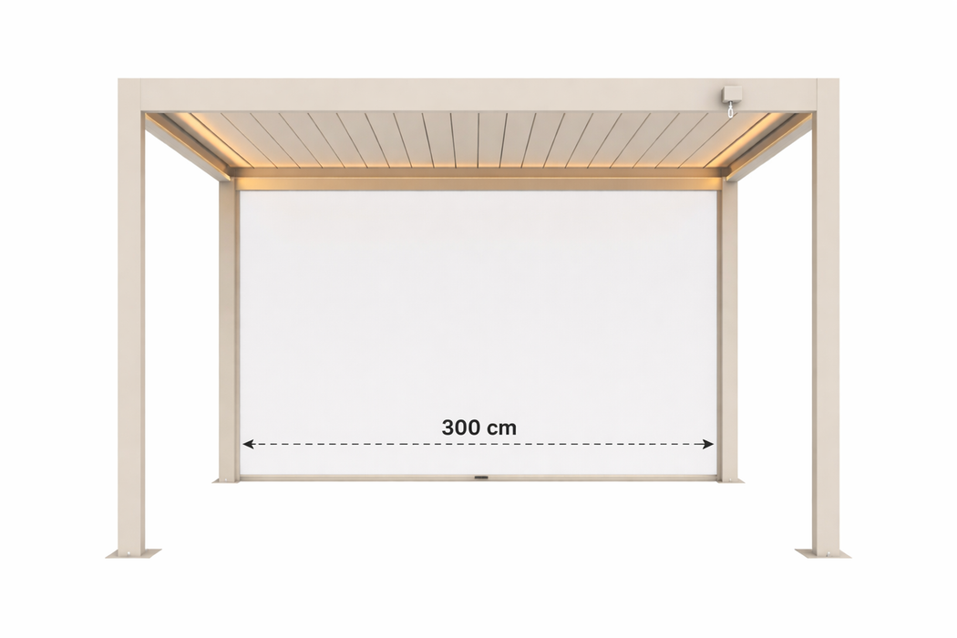 Ventura Windscherm 300 cm loft