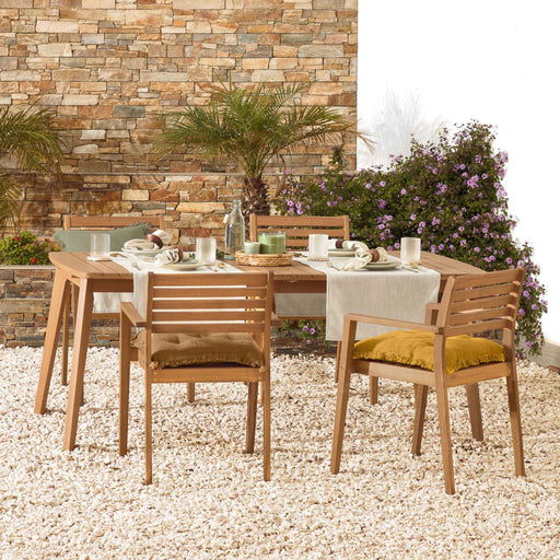 Kave Home Uitschuifbare Tuintafel Hanzel 183-240 x 100cm - Naturel - ThatLyfeStyle