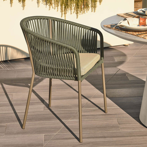 Kave Home Tuinstoel Yanet - Donkergroen - ThatLyfeStyle