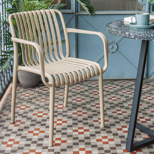 Kave Home Tuinstoel Isabellini - Beige