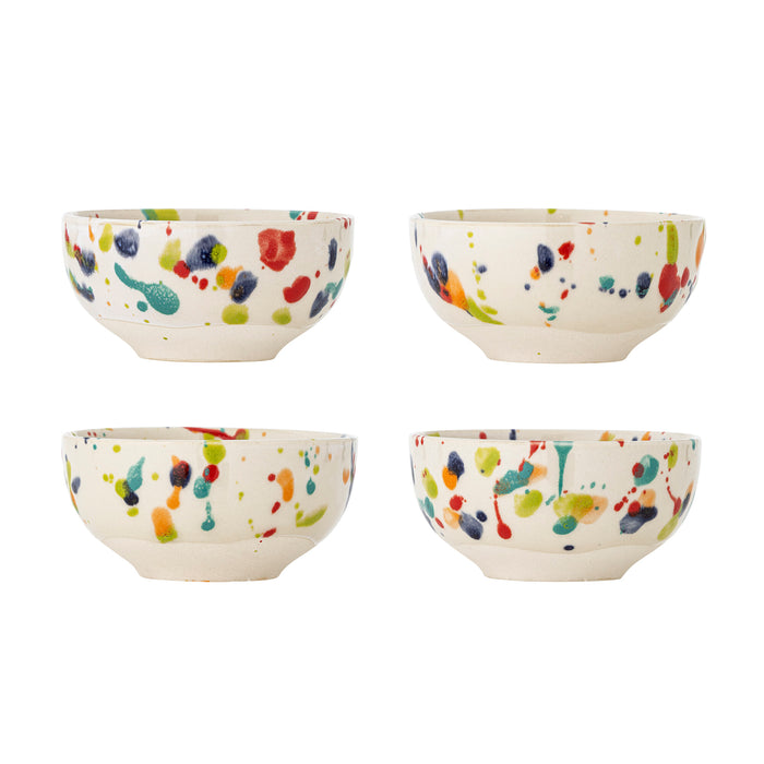 Bloomingville Schaal Freckles Set van 4 stuks - Meerkleurig
