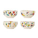 Bloomingville Schaal Freckles Set van 4 stuks - Meerkleurig