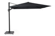 Platinum Challenger zweefparasol 3x3m T2 premium (excl. voet) jet black