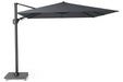 Platinum Challenger zweefparasol 3x3mT2 premium (excl. voet) faded black