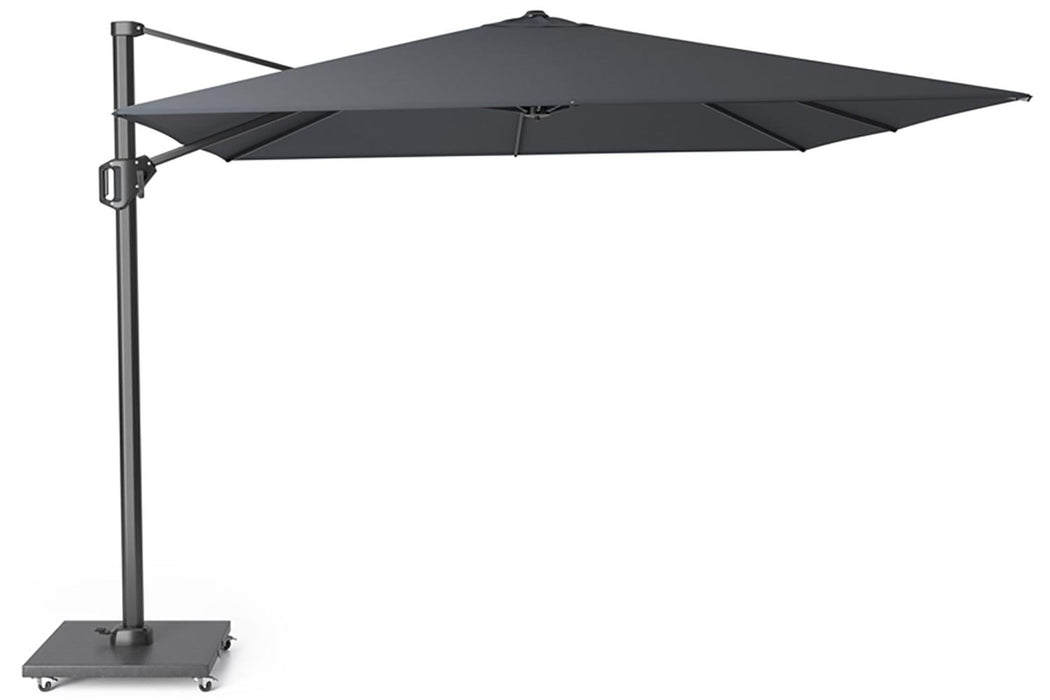 Platinum Challenger zweefparasol 4x3m T1 (excl. voet) faded black