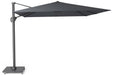 Platinum Challenger zweefparasol 4x3m T1 (excl. voet) faded black