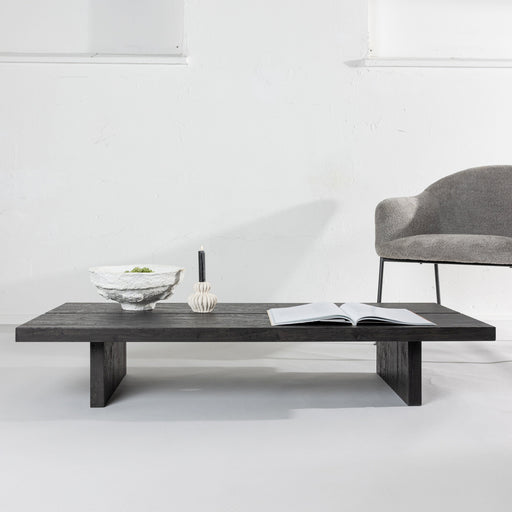 Nohr Salontafel Cherell 140 x 60cm - Donkerbruin - Japandi