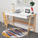 Artistiq Bureau Cristian 120 x 60, met 2 laden - Wit