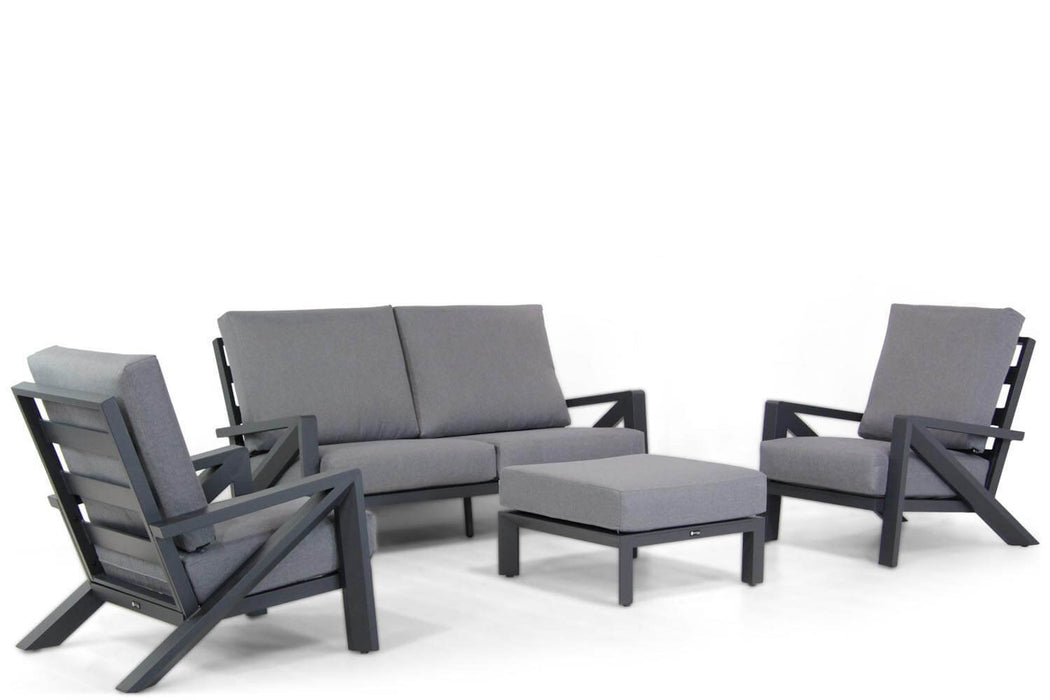 Santika Cinta stoel-bank loungeset 4-delig - 14883