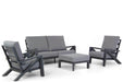 Santika Cinta stoel-bank loungeset 4-delig - 14883