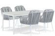 Santika Tendenza/Como 180 cm dining tuinset 5-delig - 21171