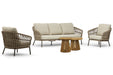 Coco Elara/Fungo 45/55 cm stoel-bank loungeset 5-delig