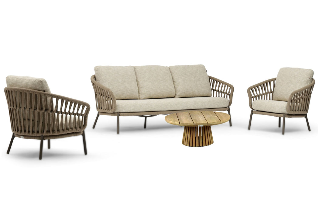 Coco Elara/Fungo 75 cm stoel-bank loungeset 4-delig