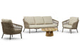 Coco Elara/Fungo 75 cm stoel-bank loungeset 4-delig