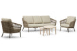 Coco Elara/Ibiza 50/70 cm stoel-bank loungeset 5-delig