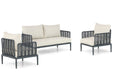 Coco Ibiza stoel-bank loungeset 3-delig - 22162
